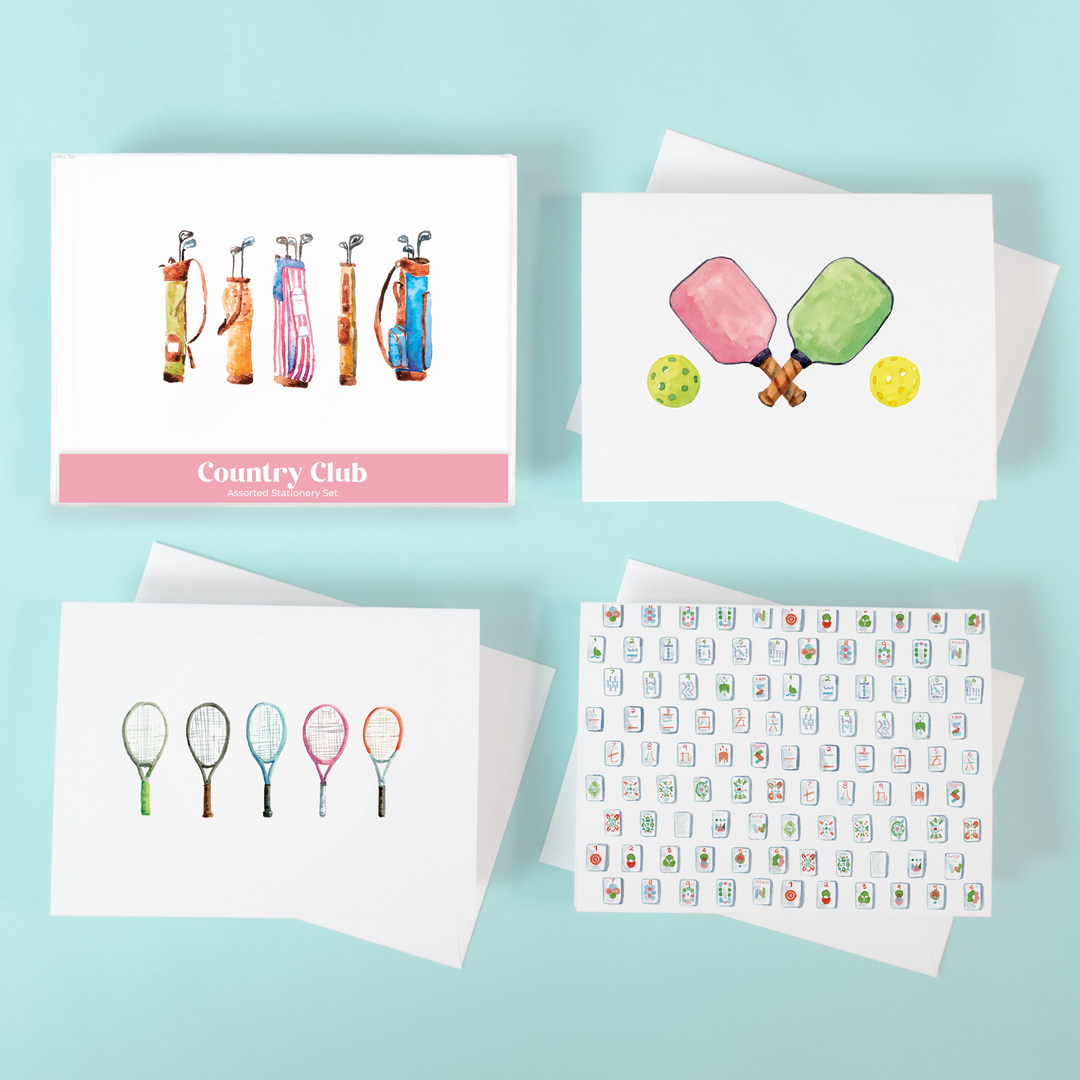 Country Club Assorted Stationery Set