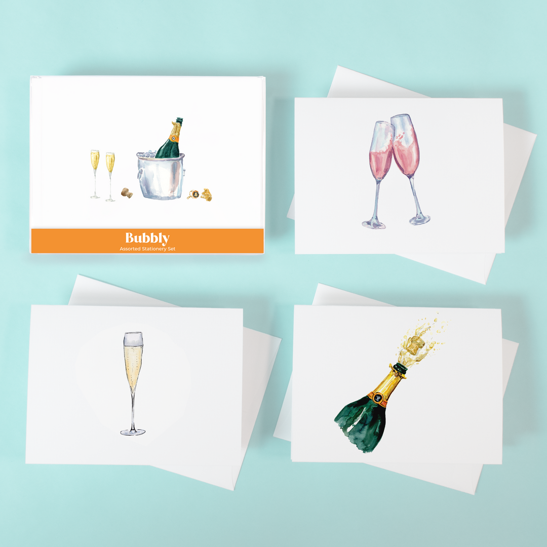 Bubbly Assorted Stationery Set