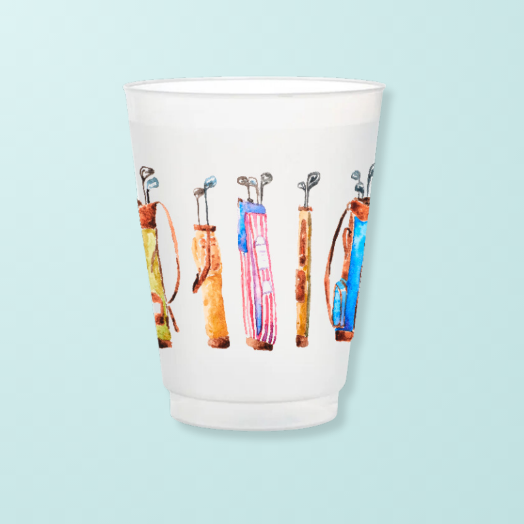Plastic golf cup