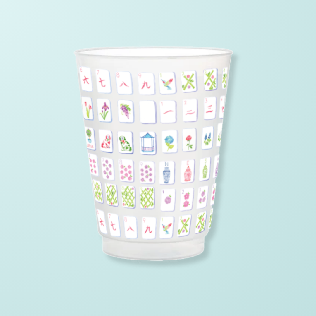 Mahjong cup design