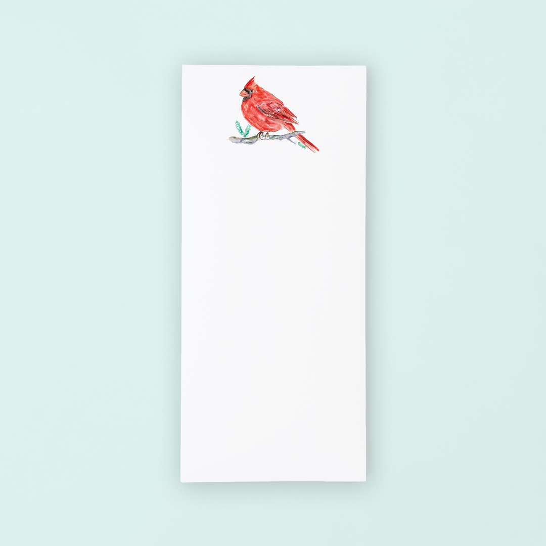 Red Cardinal  Lists Pad