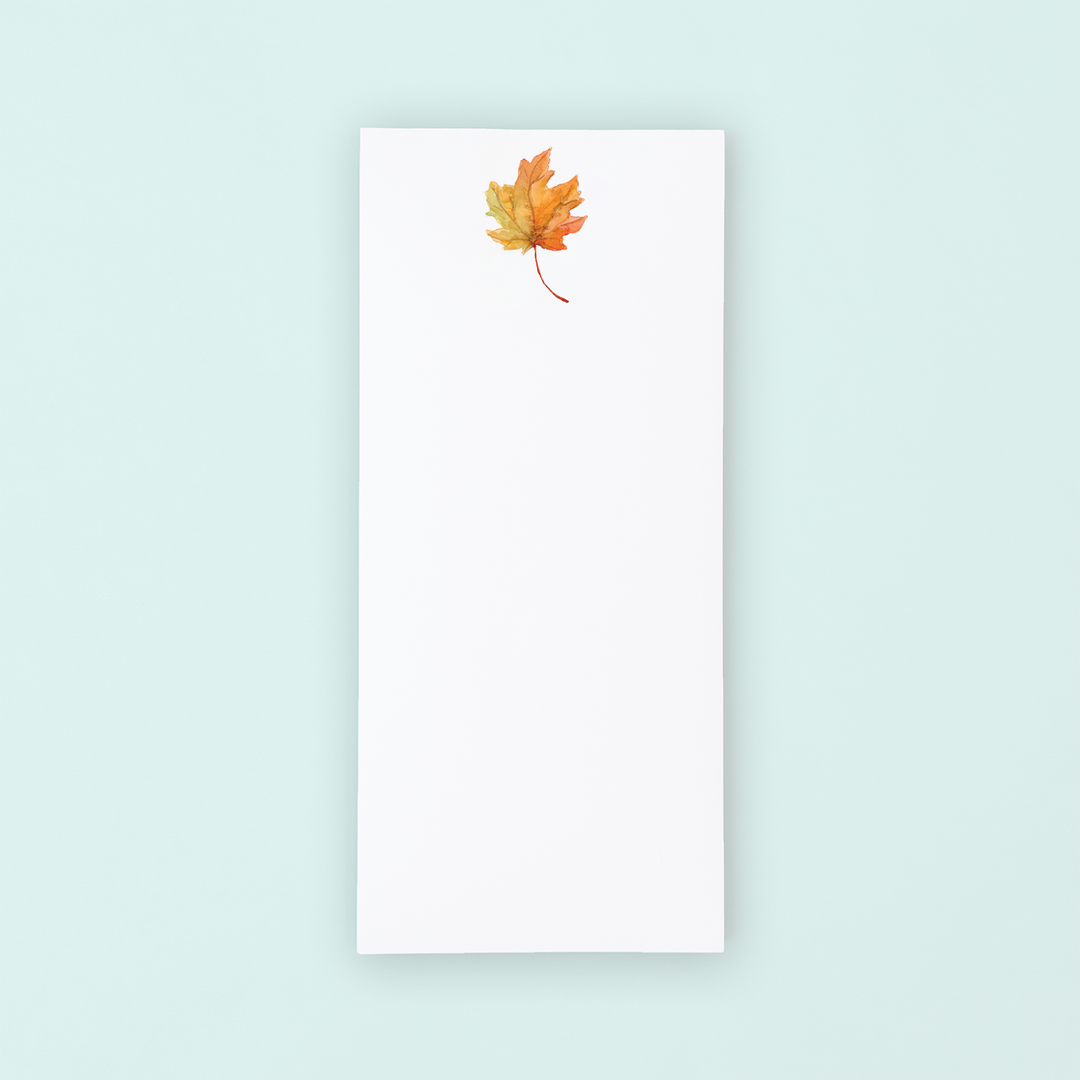 Maple Leaf Lists Pad