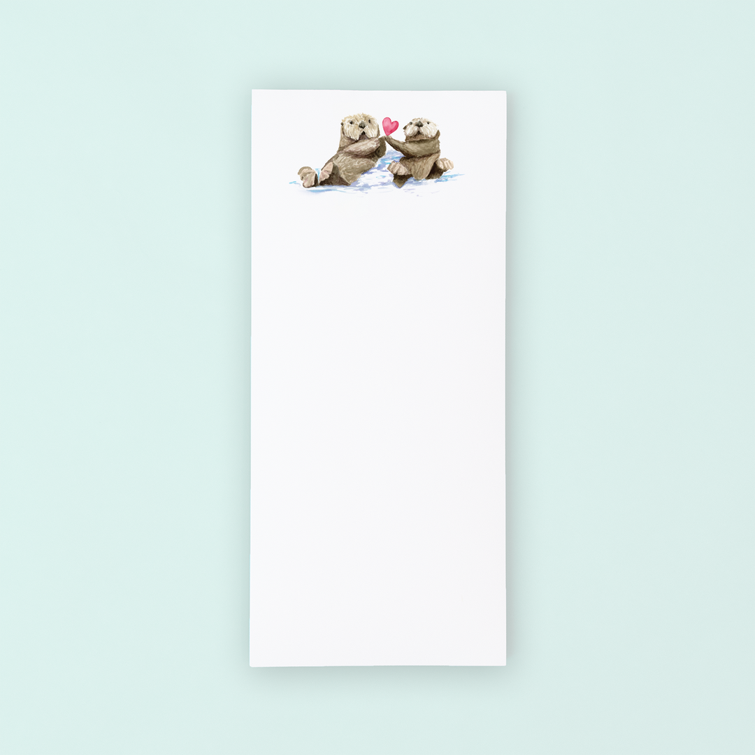 Lovely Otters Lists Pad