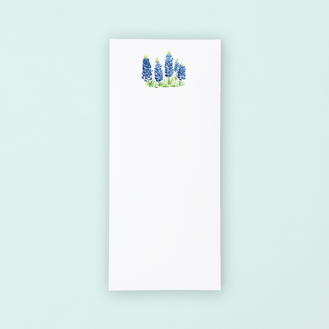 Bluebonnets Field Lists Pad