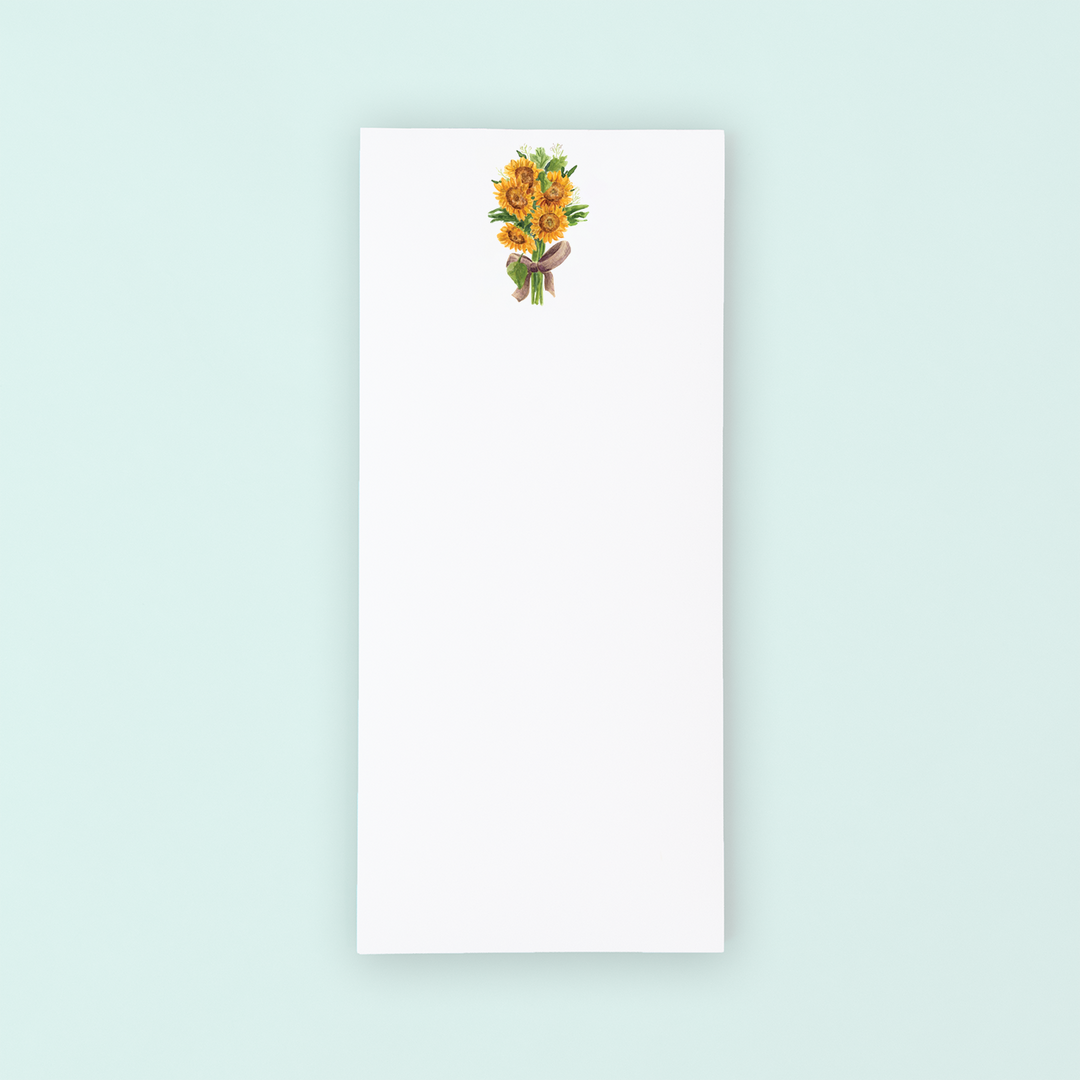 Sunflower Lists Pad