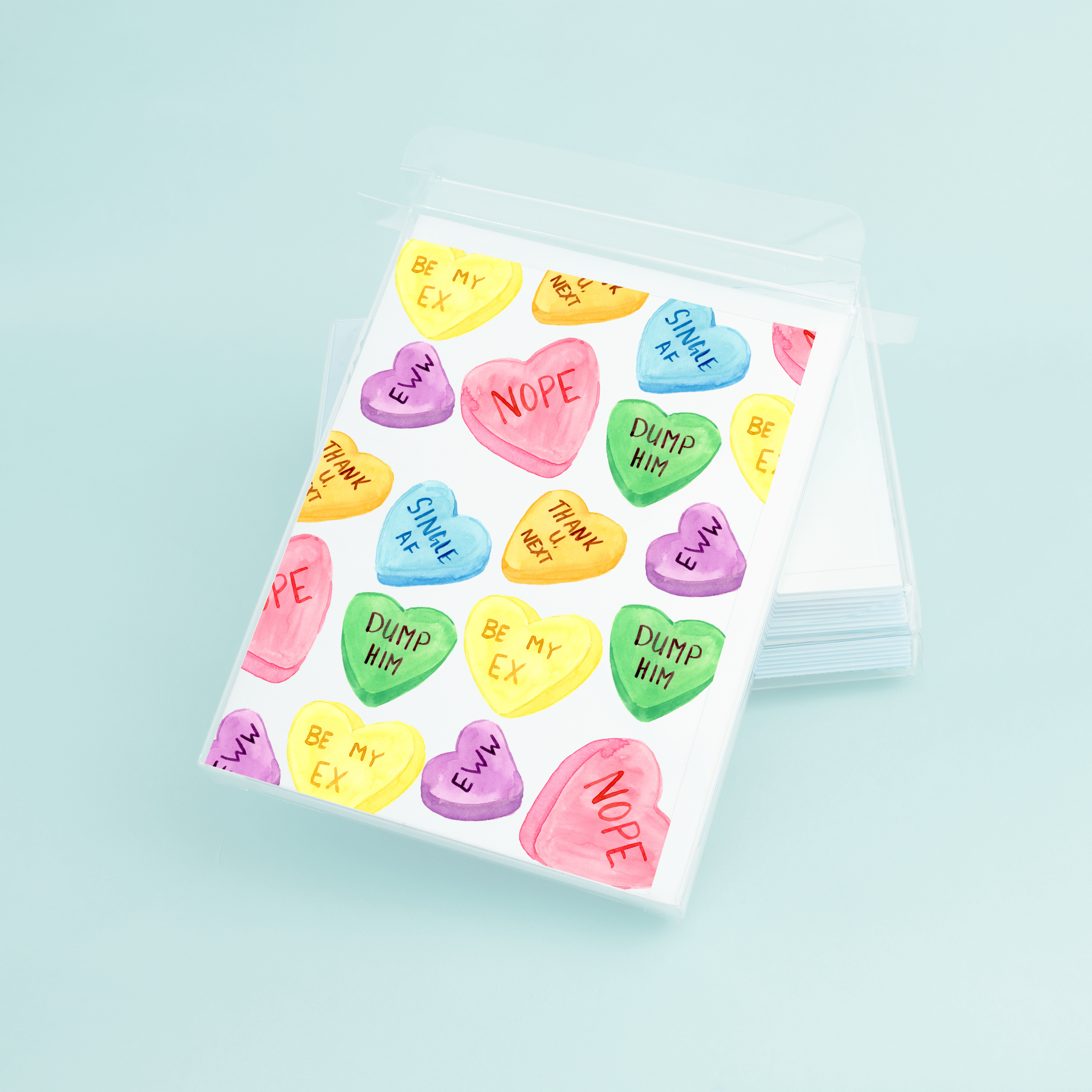 Anti-Conversation Hearts Card | Anti-Valentine's Day Card – Taylor