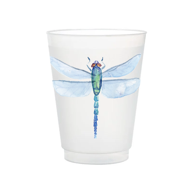 Dragonfly Frosted Cups – Taylor Paladino
