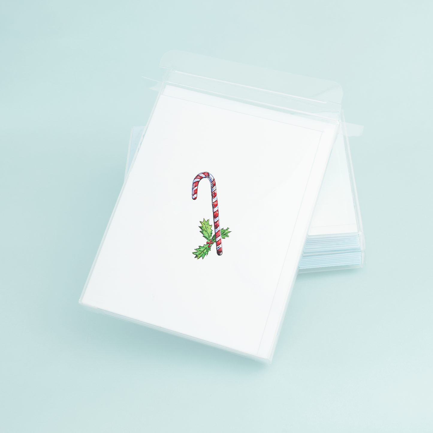 Stack of Candy Cane cards