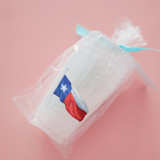 Waving Texas Flag Frosted Cups – Taylor Paladino