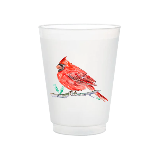 Cardinal Frosted Cup
