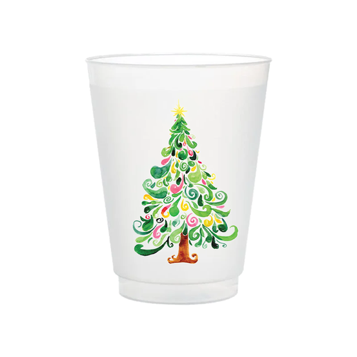 Whimsy Tree Frosted Cup
