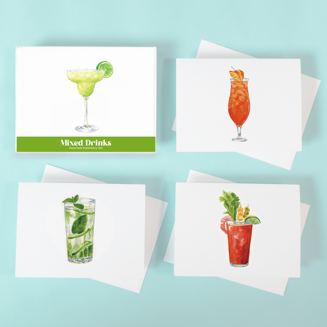 Mixed Drink Assorted Stationery Set
