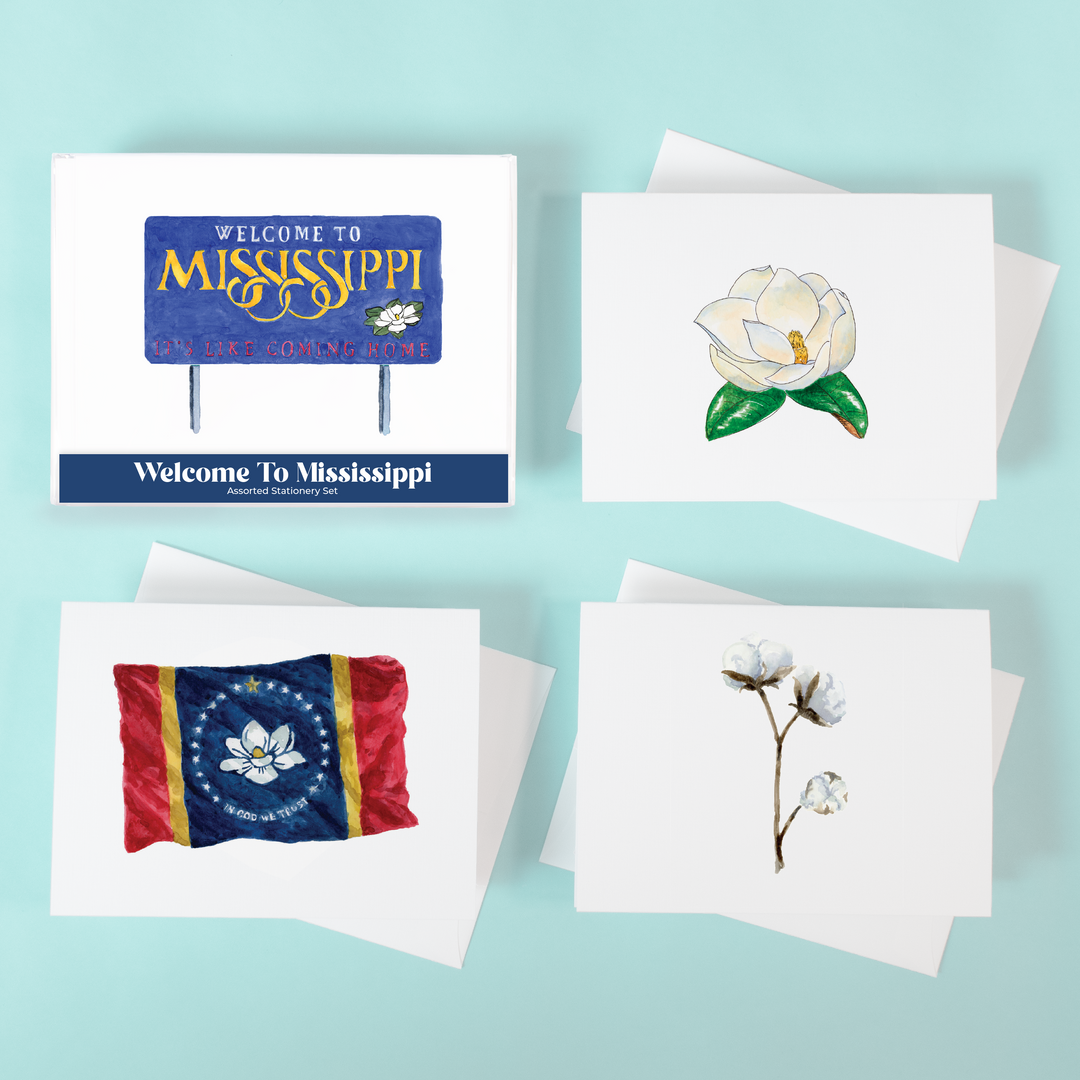 Welcome to Mississippi Assorted Stationery Set