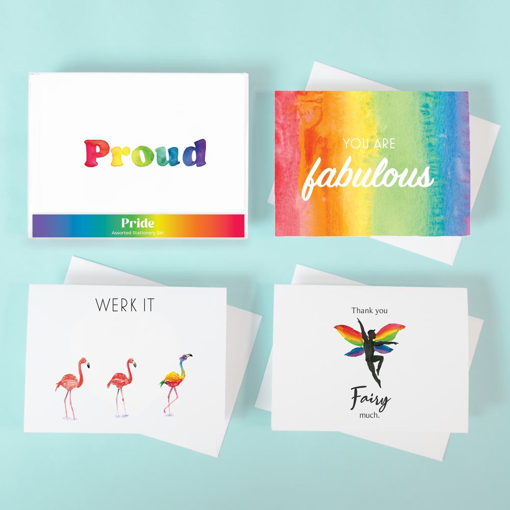 Pride Assorted Stationery Set