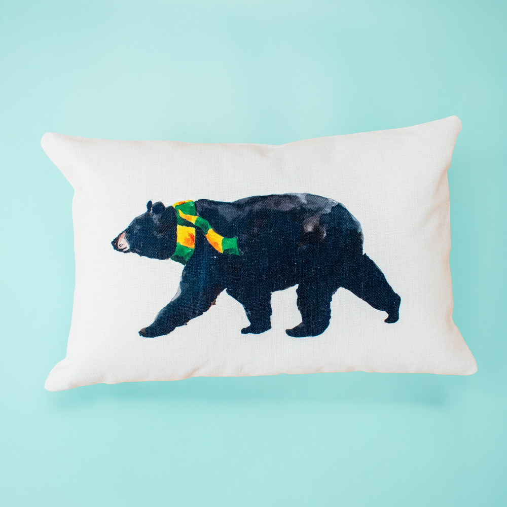 Black Bear Pillow