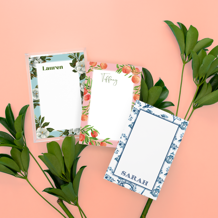 Custom Bordered Notepad – Taylor Paladino