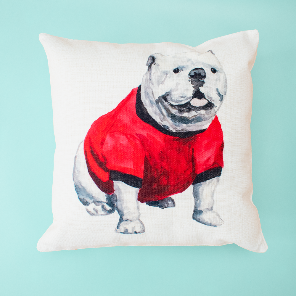 Bulldog Pillow