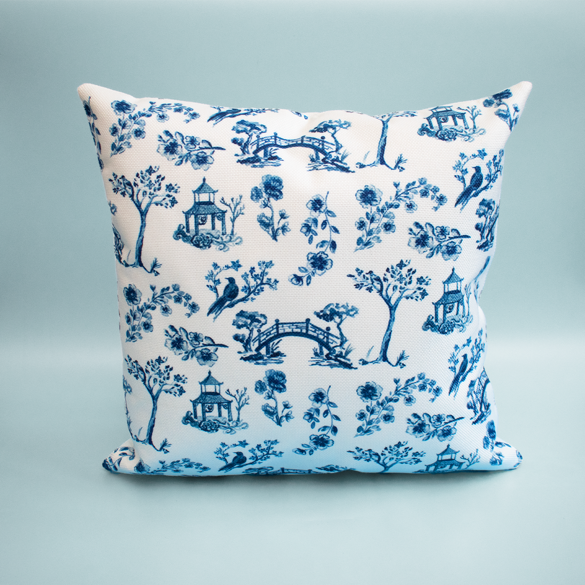Chinoiserie Throw Pillow | Decorative Chinoiserie Pillow – Taylor Paladino