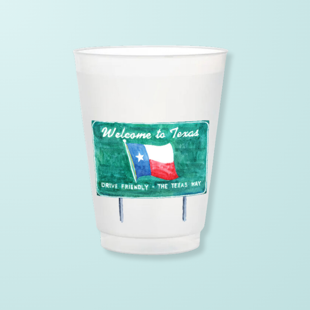 
                      
                        Welcome to Texas Sign Frosted Cups
                      
                    