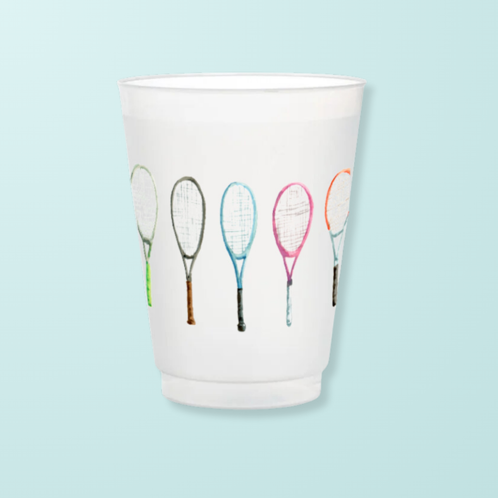 
                      
                        Tennis Rackets Frosted Cups
                      
                    