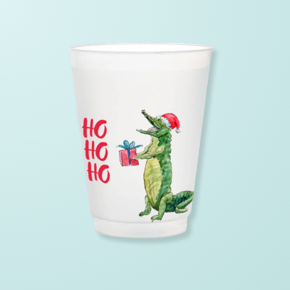 
                      
                        Alligator Santa Frosted Cups
                      
                    