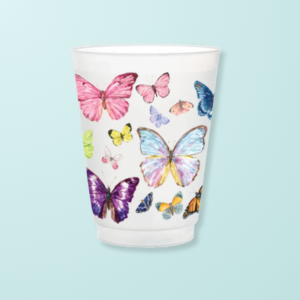 Butterflies Frosted Cups