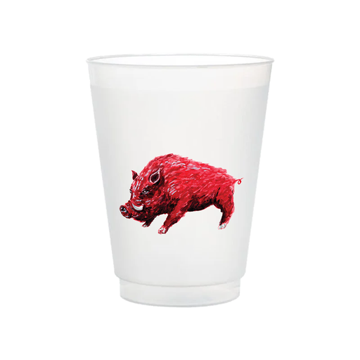 Red Hog Frosted Cups