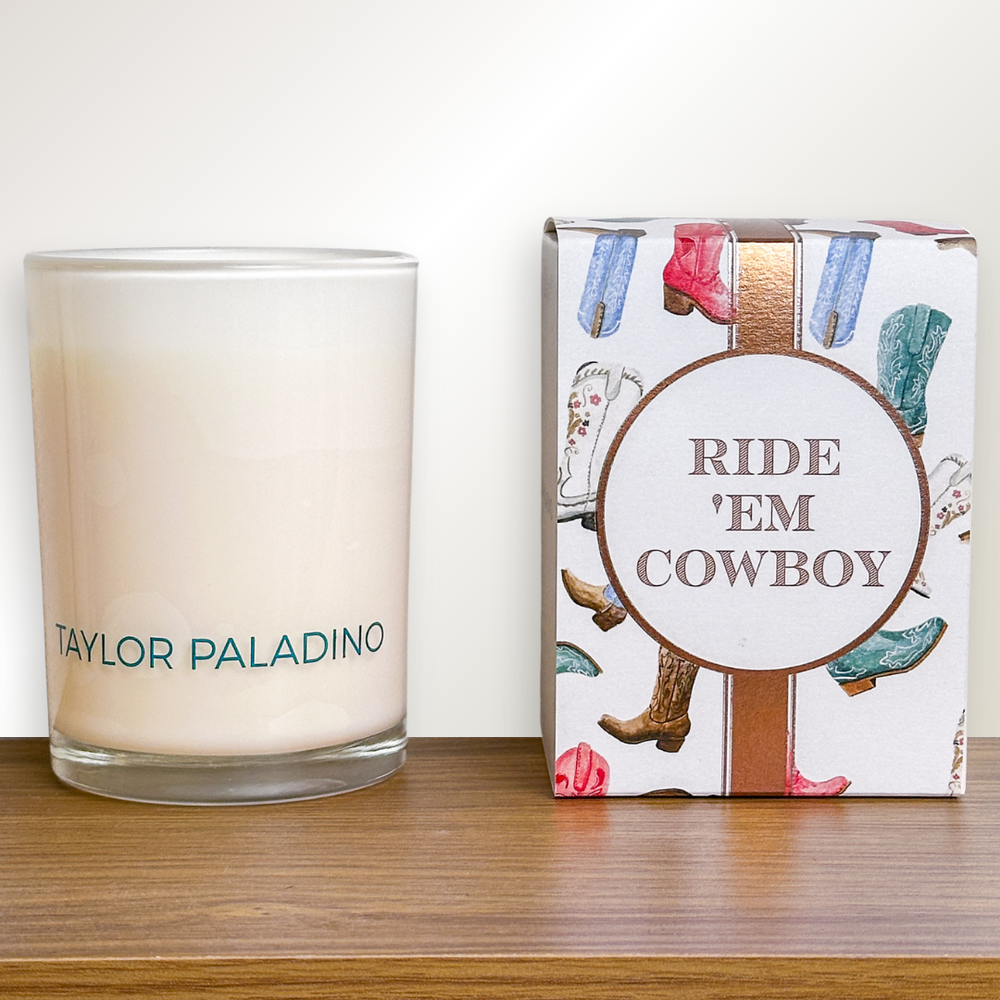 Ride 'Em Cowboy Candle