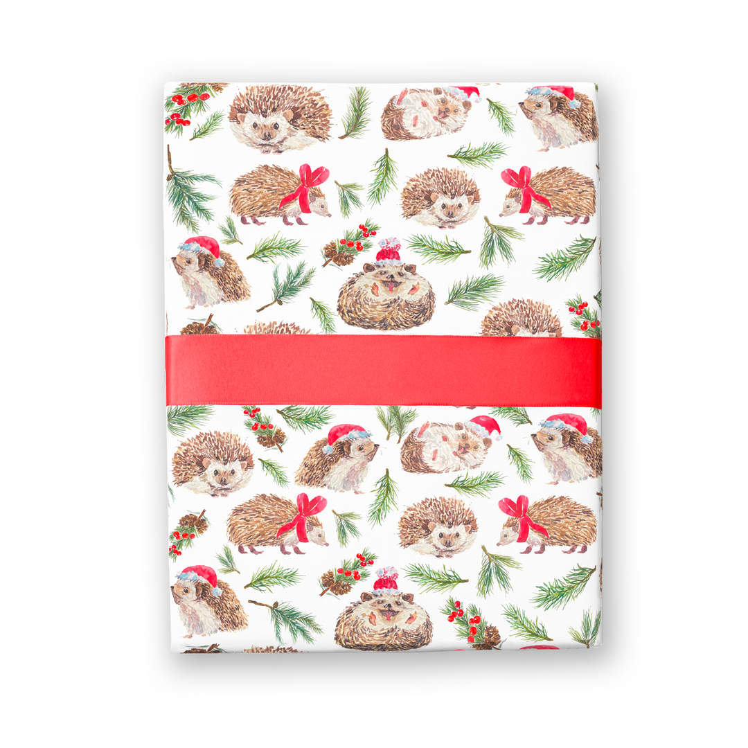 Holiday Hedgehogs Gift Wrap – Taylor Paladino