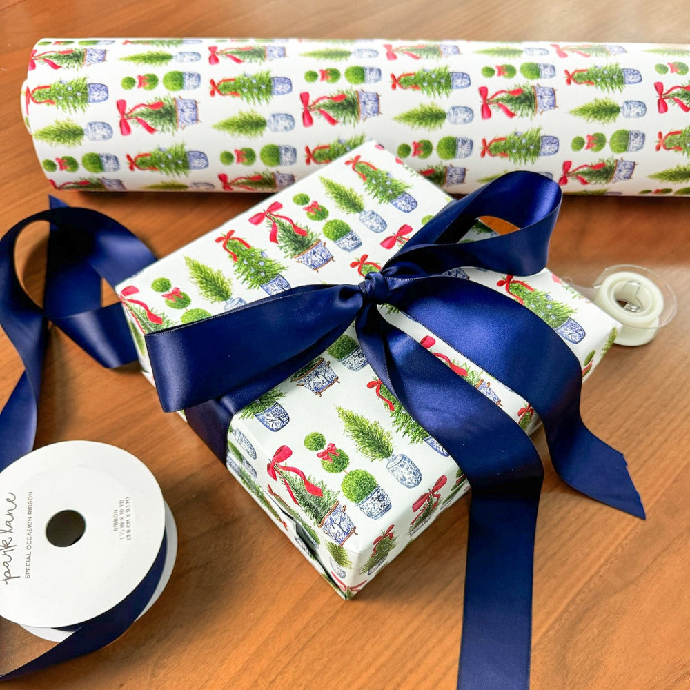 Christmas Chinoiserie Gift Wrap