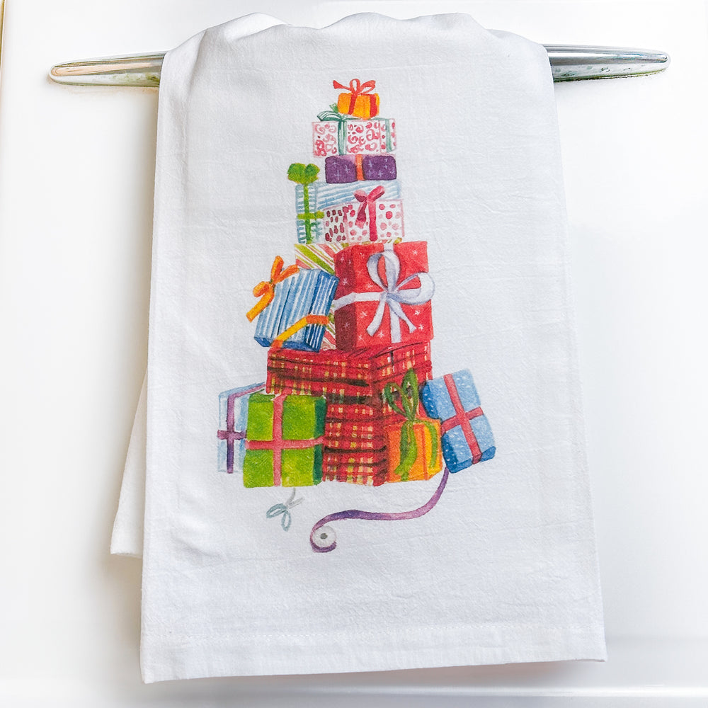 Present Stack Tea Towel