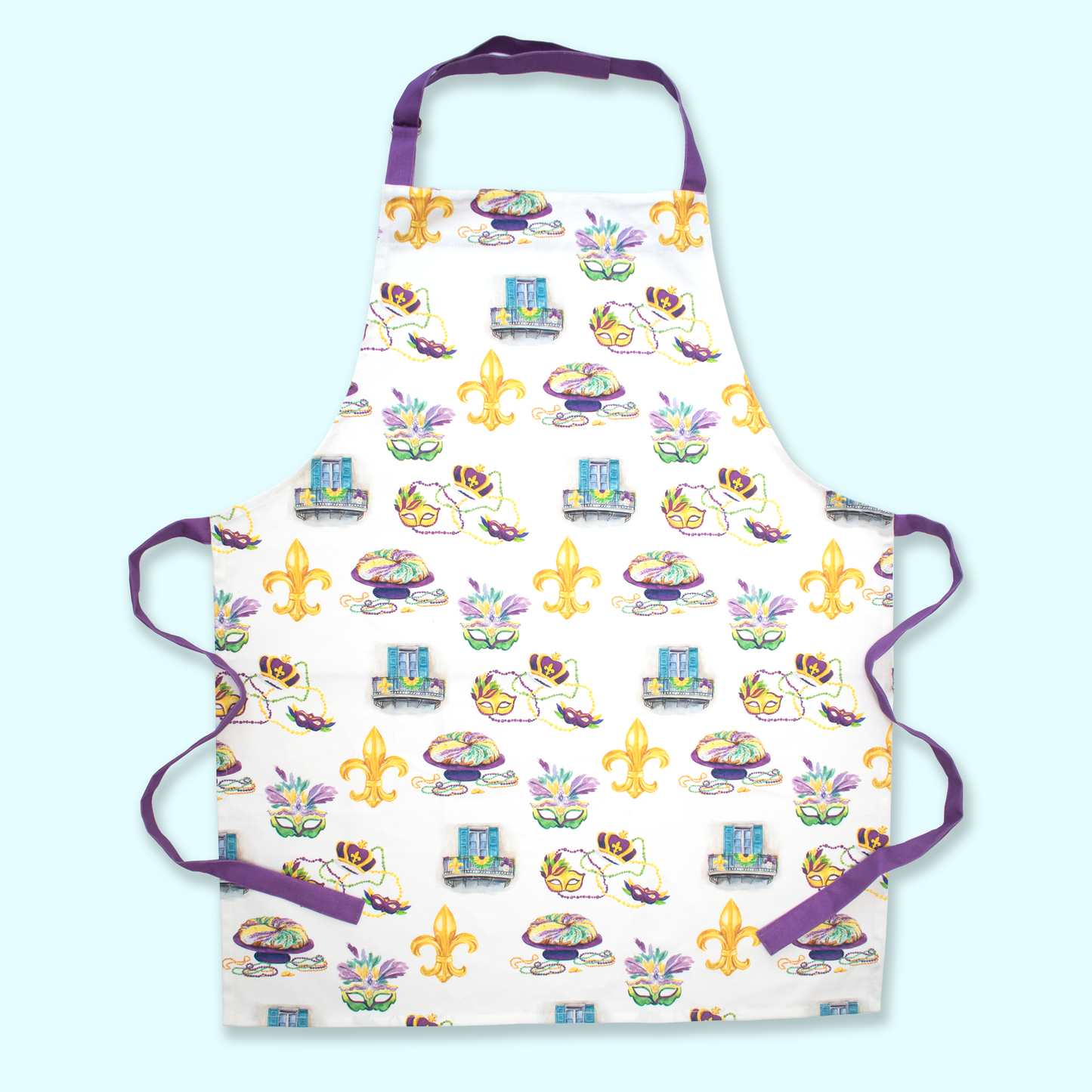 Mardi Gras Apron