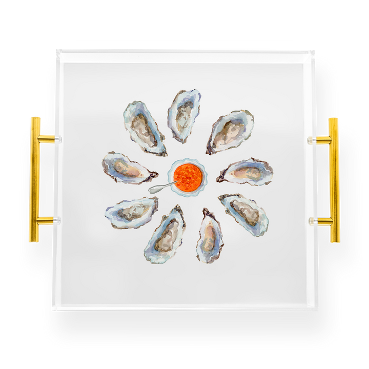 Oysters Acrylic Tray