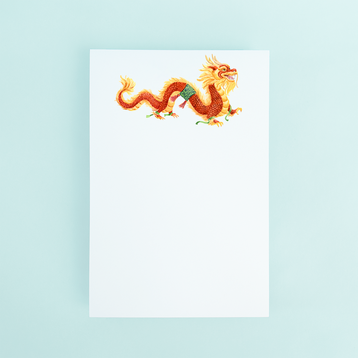 Dragon Notepad New Years Dragon Notepad | Dragon Stationery – Taylor Paladino