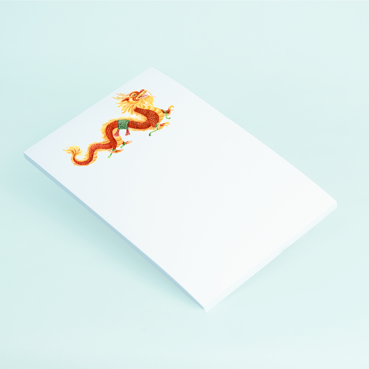 Dragon Notepad New Years Dragon Notepad | Dragon Stationery – Taylor Paladino