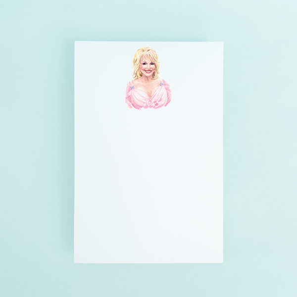Dolly Parton Notepad