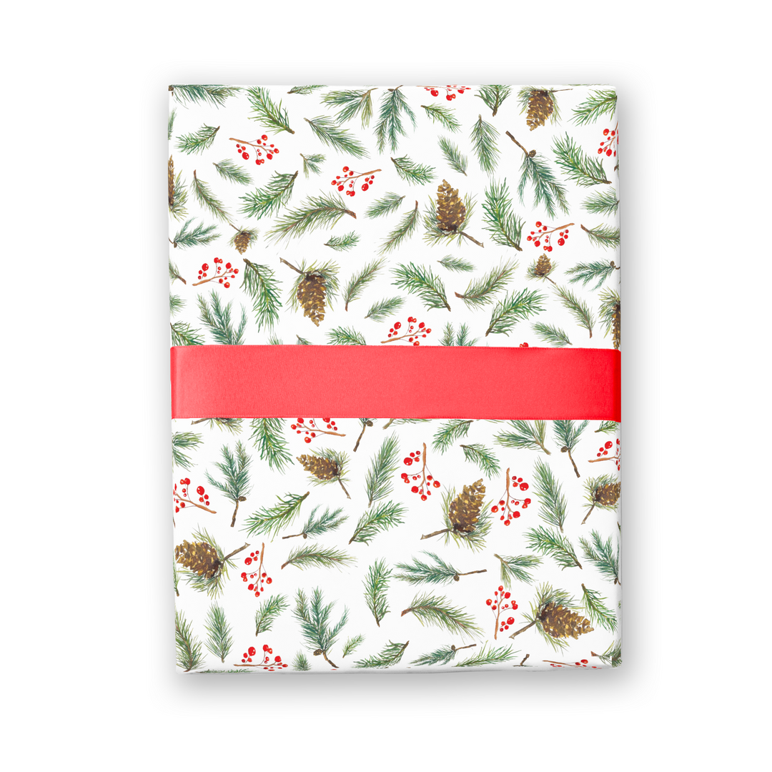 Pine Forest Gift Wrap