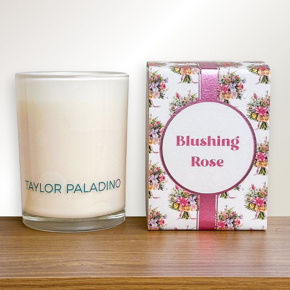 Blushing Rose Candle