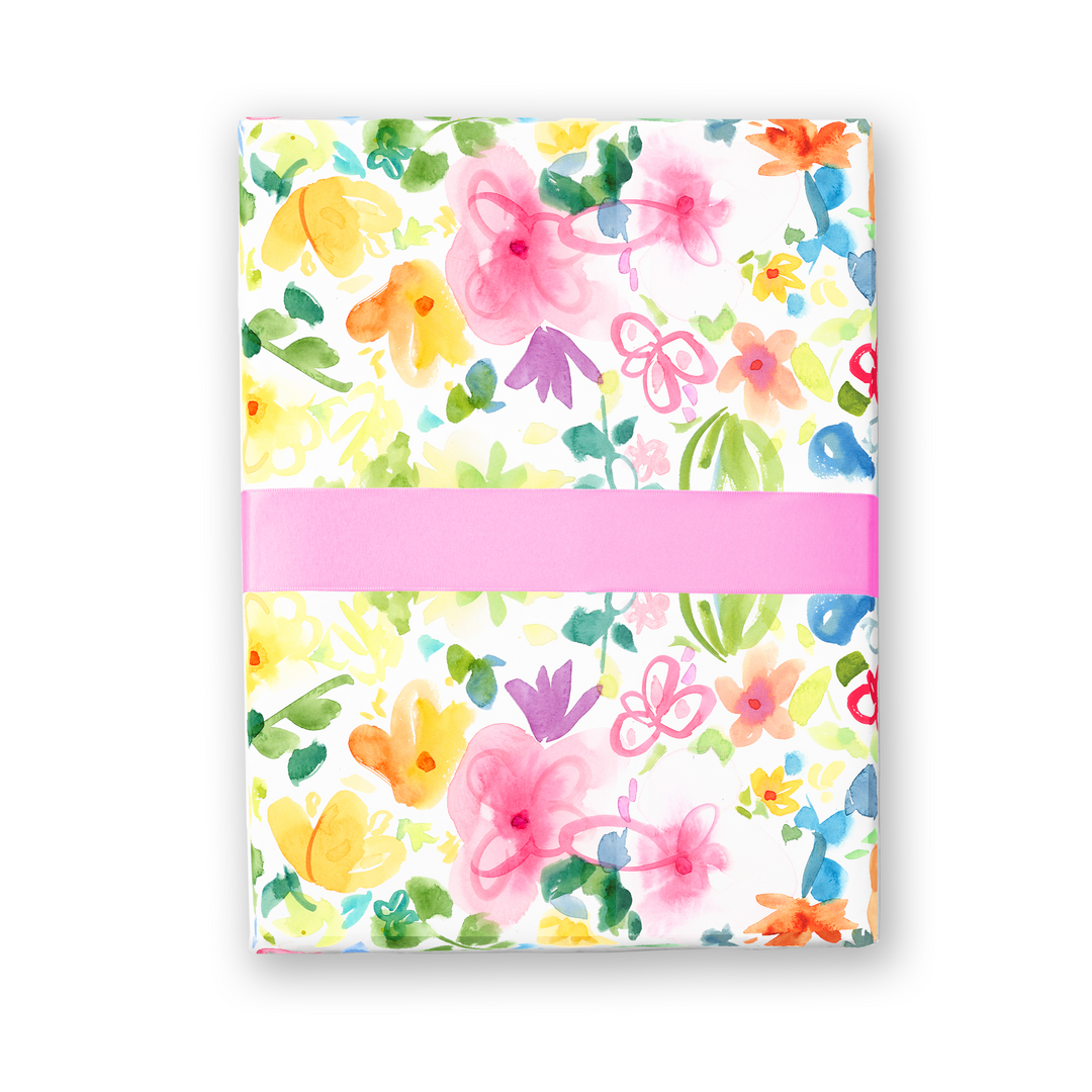 Spring Florals Gift Wrap
