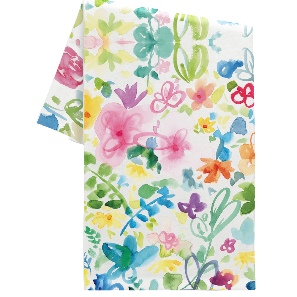 Spring Florals Tea Towel