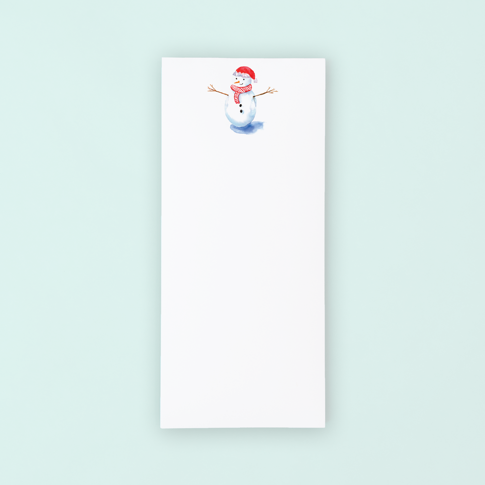 Snowman Lists Pad