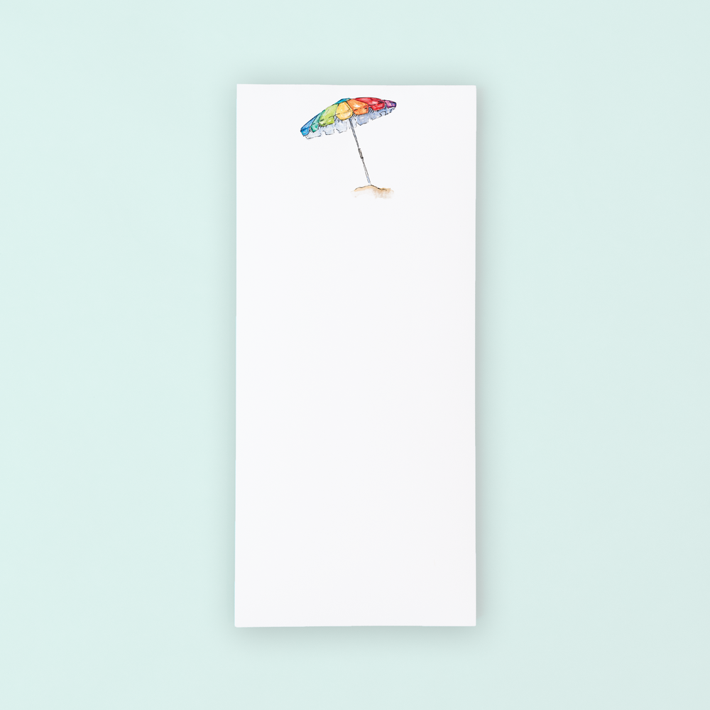 Beach Umbrella  Lists Pad