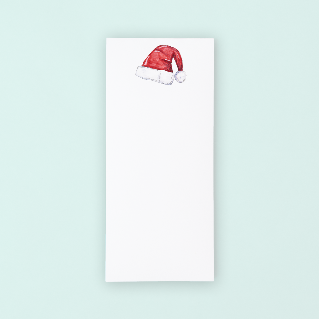 Santa Hat  Lists Pad
