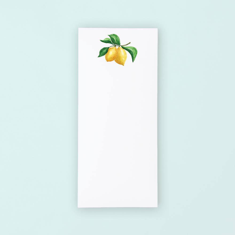 Lemons  Lists Pad