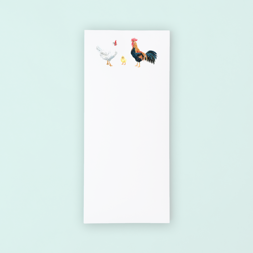 Chicken Family  Lists Pad