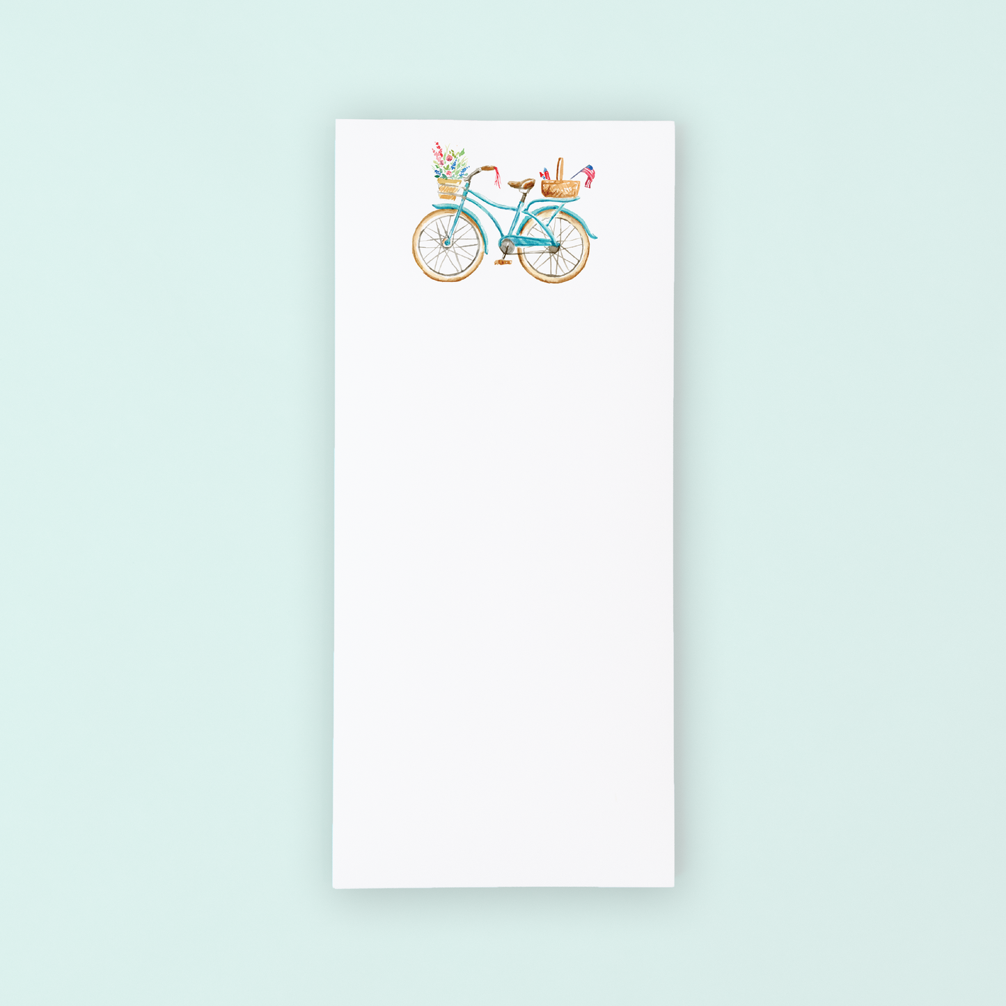 Patriotic Bike  Lists Pad