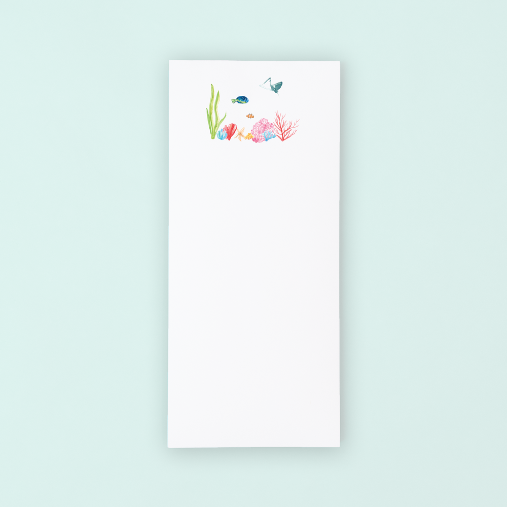 Reef Scene  Lists Pad