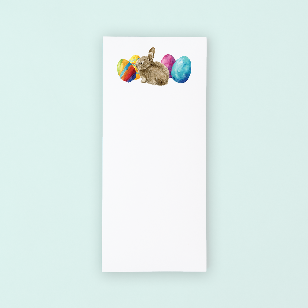 Easter Bunny with Eggs  Lists Pad