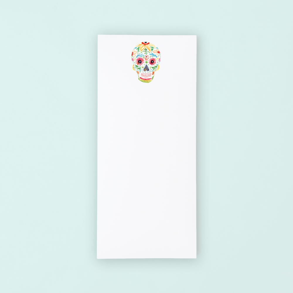 Sugar Skull  Lists Pad