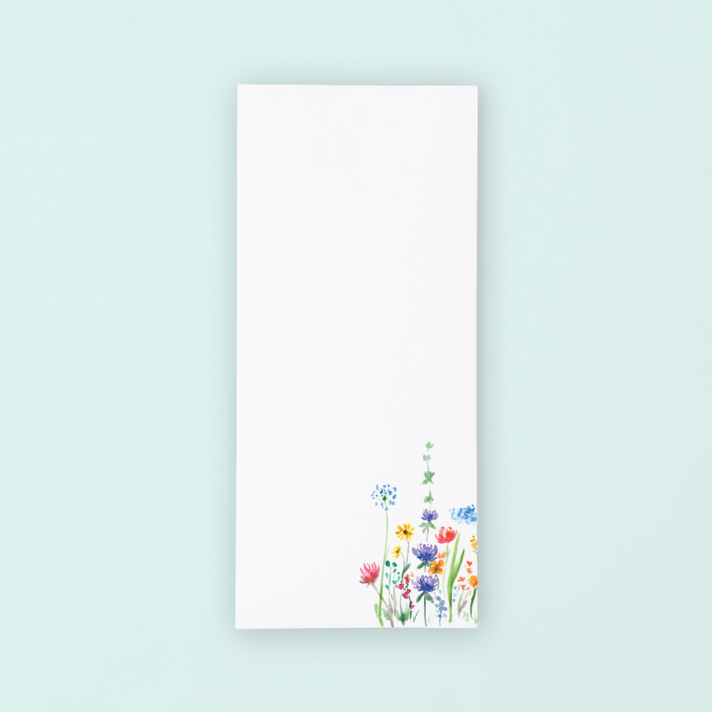 Spring Wildflowers  Lists Pad